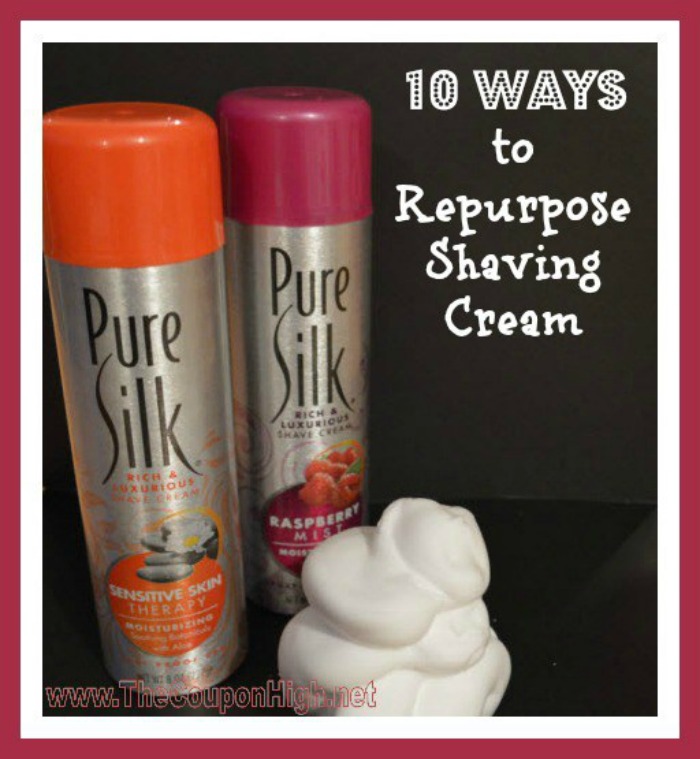 10 Ways to Repurpose Shaving Cream