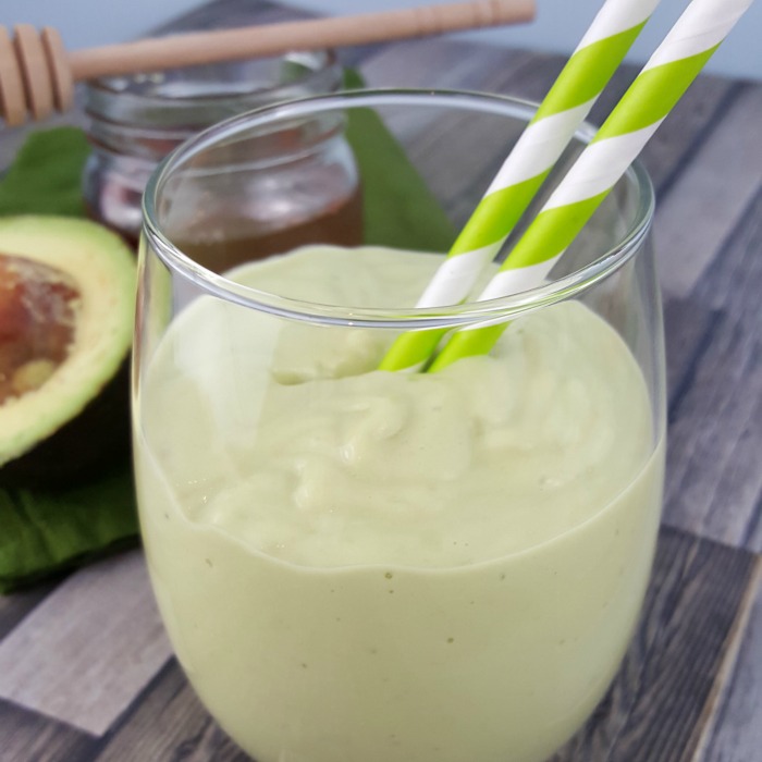 This creamy Avocado Smoothie is a quick and easy breakfast