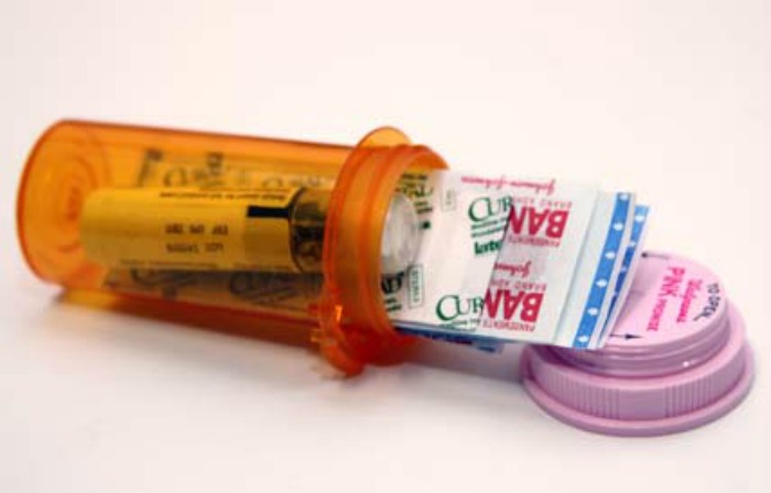 Use a Pill Bottle As An Emergency First Aid Kit