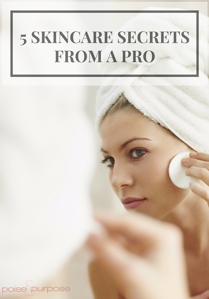 5 Skincare Secrets from a Pro