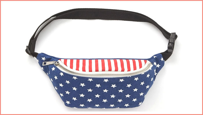 American Flag Fanny Pack