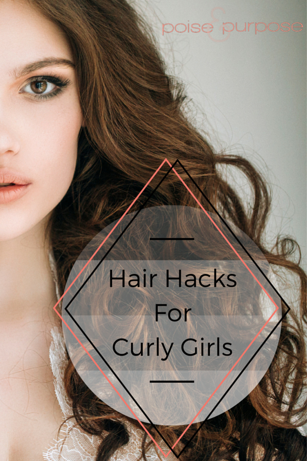 hair hacks for curly hair