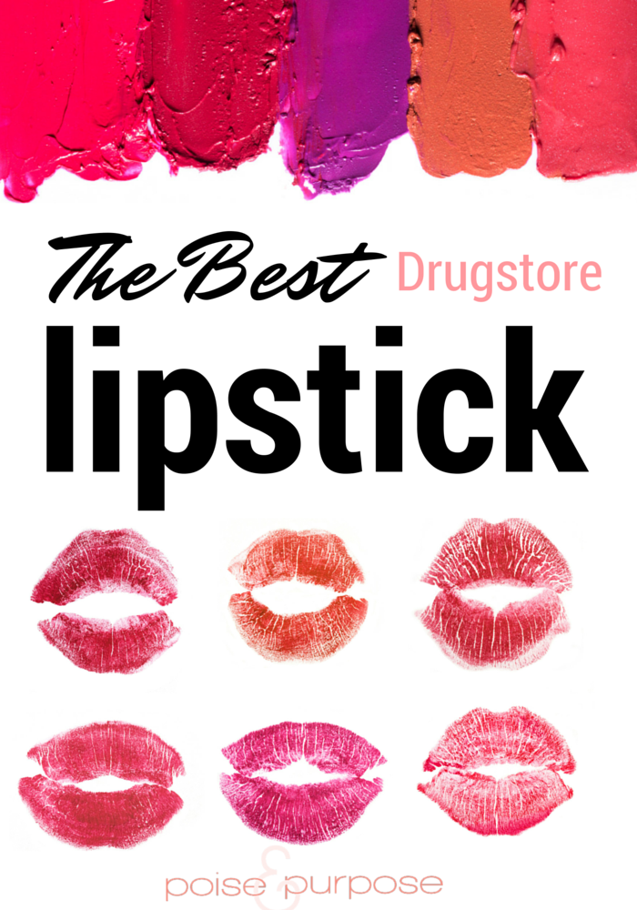 the best drugstore lipstick