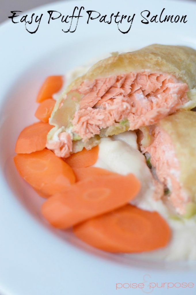 Easy Puff Pastry Salmon